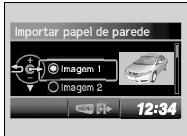 Importar Papéis de Parede de um Dispositivo USB